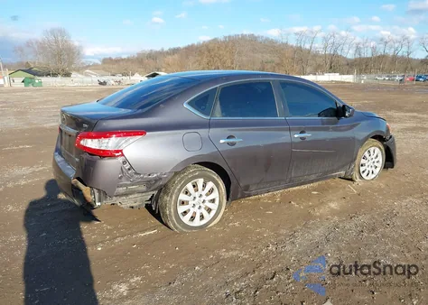 2014 Nissan Sentra Sv from USA, damaged, VIN 3N1AB7AP4EL677780